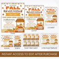 Fall Autumn Thanksgiving School PTO fundraiser